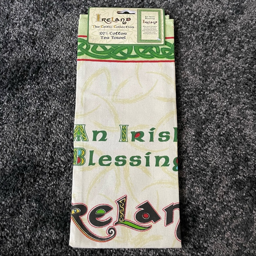 Ireland Collection Kitchen Towel An Irish Blessing New